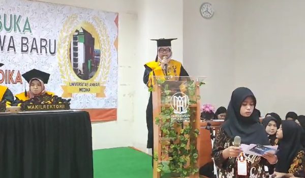 Pesan Rektor Universitas Anwar Medika dalam Pengenalan Kehidupan Kampus Mahasiswa Baru (PKKMB) 2023/2024