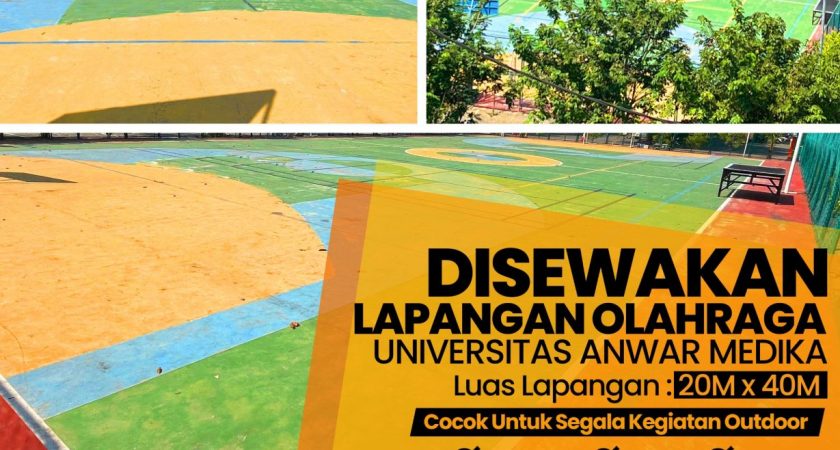 RGU UAM “Disewakan Lapangan Olahraga”